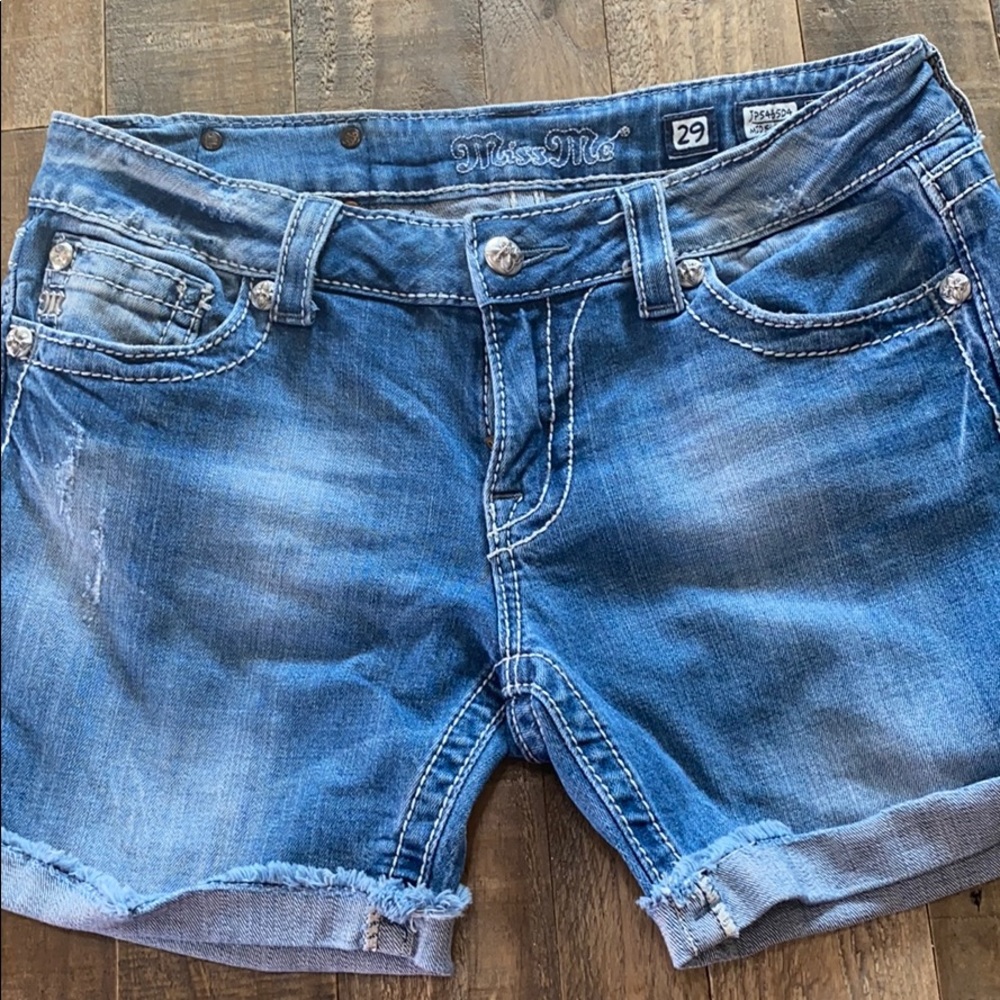 Miss Me Mid Shorts